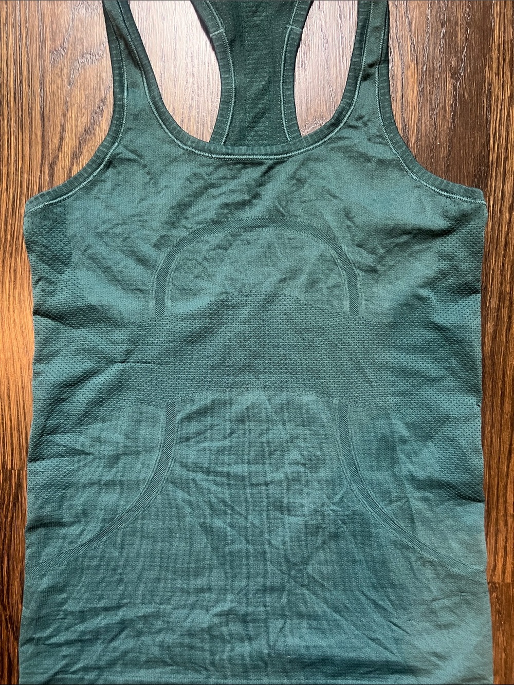 Lululemon Athletica Swiftly Tech Teal Seamless Racerback Tank Top Dark Green | 4 - Picture 2 of 4